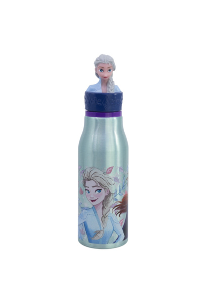 Stor زجاجة مياه من الألومنيوم على شكل تمثال فروزن سنو تيل ثلاثي الأبعاد، سعة ...