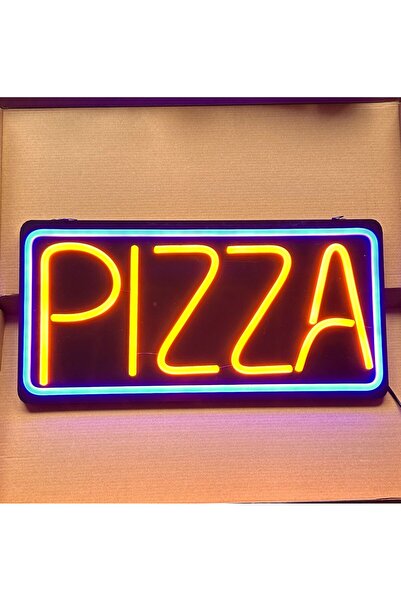 MNMYSTYLE Semn luminos neon LED „PIZZA” – Atrage clienții instantaneu