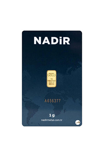 Nadir Gold 1 gr 24 Ayar 999.9 Milyem Nadirgold gram Altın