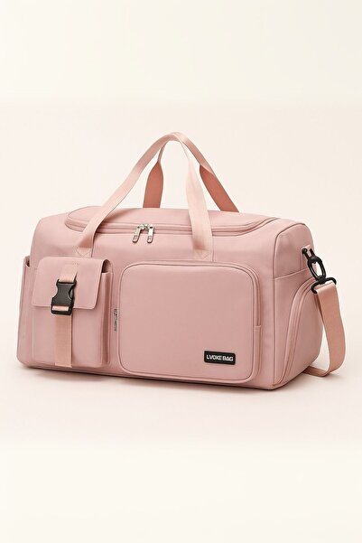 Ecrou Ταξίδι με θήκη παπουτσιών, αθλητική τσάντα ροζ 50 X 30 X 29 cm