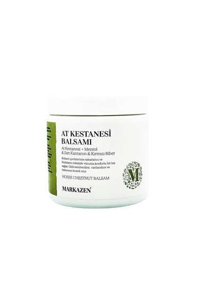 Markazen At Kestanesi Jeli 500ml. 8699375049596 Rahatlatıcı ve ferah etki