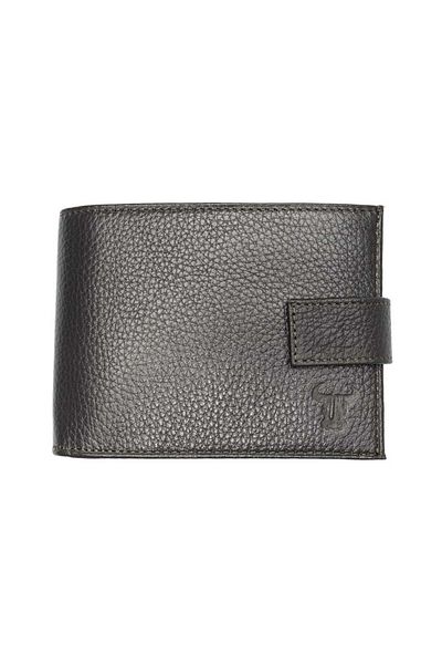 Toro Nero Men's wallet made of genuine leather, gray-beige BigCoin