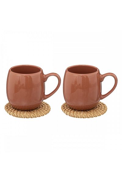 Secret de Gourmet Set of 2 Alicante cups, ceramic, 300 ml