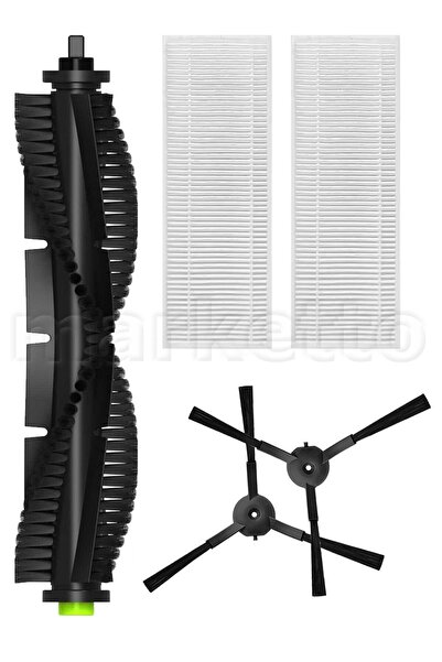 Marketto Set de 5 piese de înlocuire pentru robot inteligent compatibil cu aspiratorul S10 Vacuum Mop Pro Cleaner 360