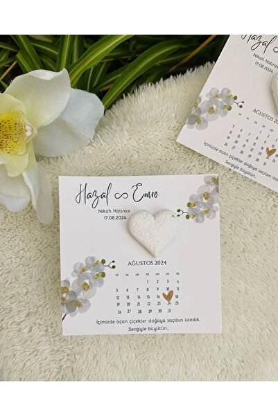 Buğ-se çiçekcilik ve organizasyon Tohumlu Kart 30 Adet Nikah Düğün Kına Nişan...