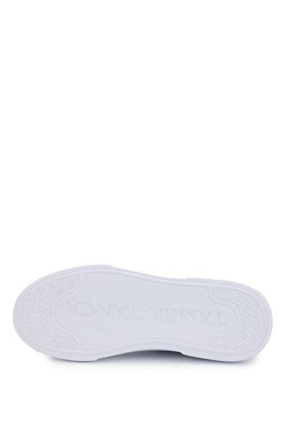 Tamer Tanca Men's Genuine Leather White Sneakers & Sports Shoes