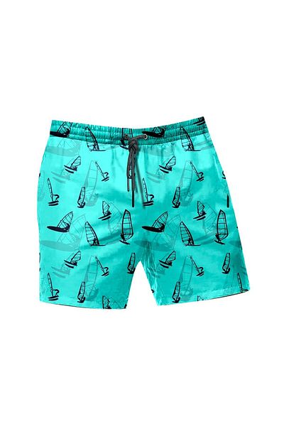 C&City Vater-Sohn-Badeshorts B1550/o1240-02 Mehrfarbig