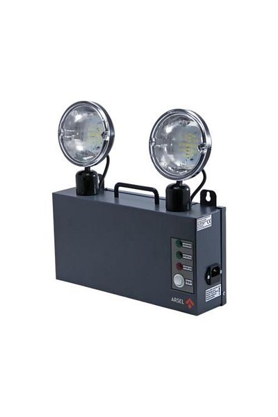 Arsel Versalite Led Vsl218/1 - Emergency Lighting Fixture, 60 Min.Burning 2x750 Lumen