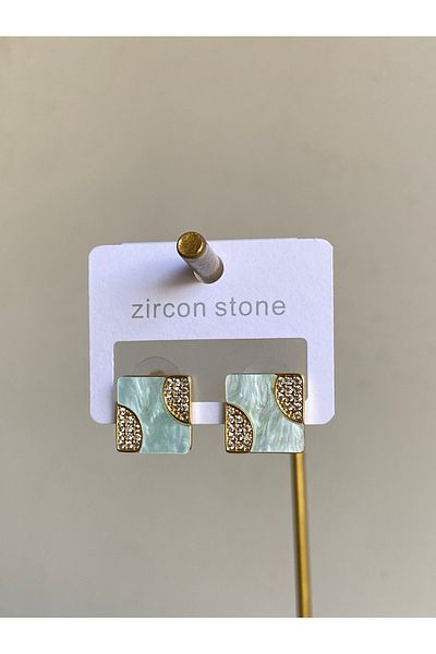 Çelik Boxy Model Steel Earrings