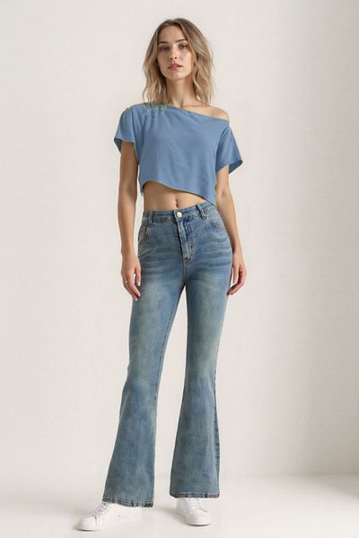 Vitrin Casual μπλούζα με λαιμόκοψη
