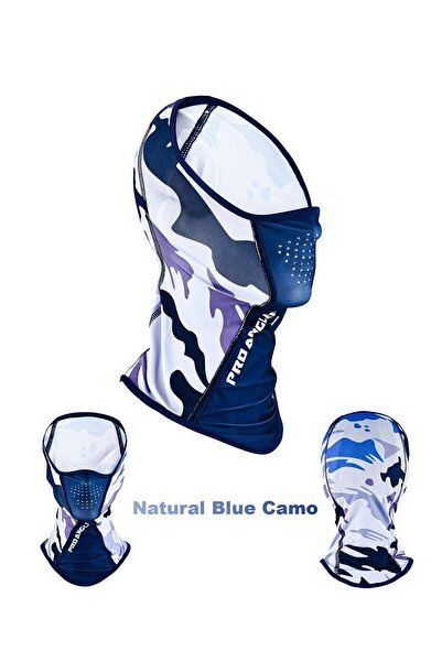 Fujin Pro Angler Sungaiter Boyunluk Natural Blue Camo