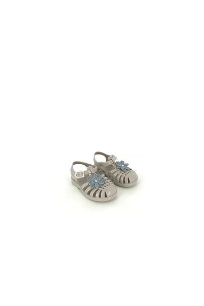 MEDUSE Sunflower Sable - Beige Children's Sandals with Flower Detail