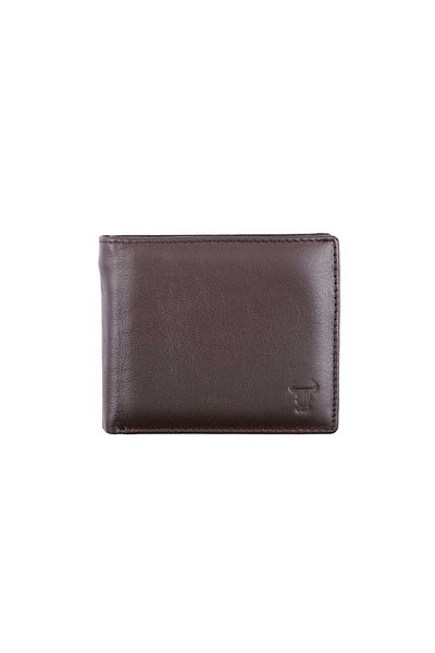 Toro Nero Men's wallet made of brown genuine leather Penna