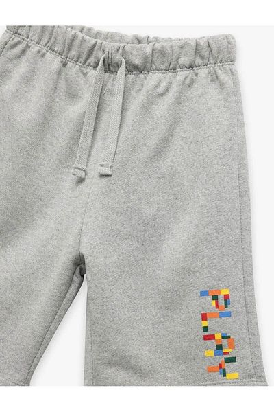 Koton Print Detailed Gray Boy's Shorts 5Skb40151Tk