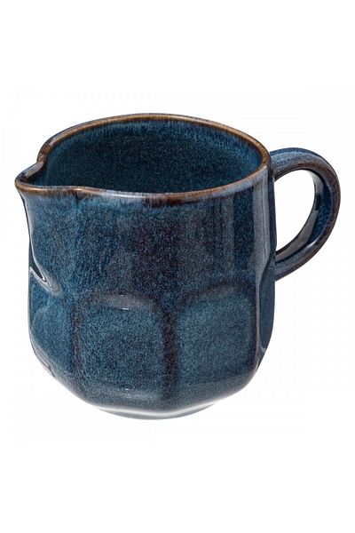 Secret de Gourmet Roma Blue milk mug, glazed ceramic, 220 ml, 7.7 x D 6.5 x H 11 cm