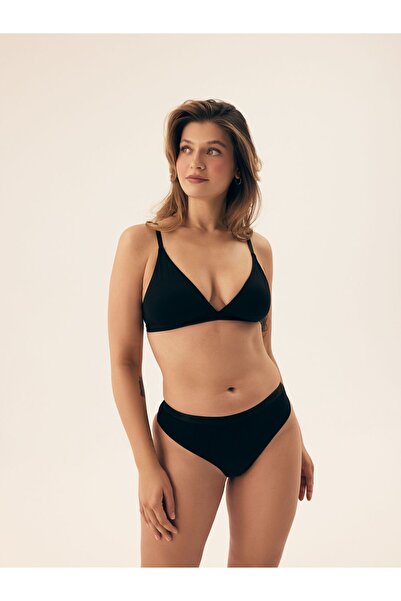 ESOTIQ Sutien triunghiular BLOOVII, fără armătură, simplu, confortabil, cu în...