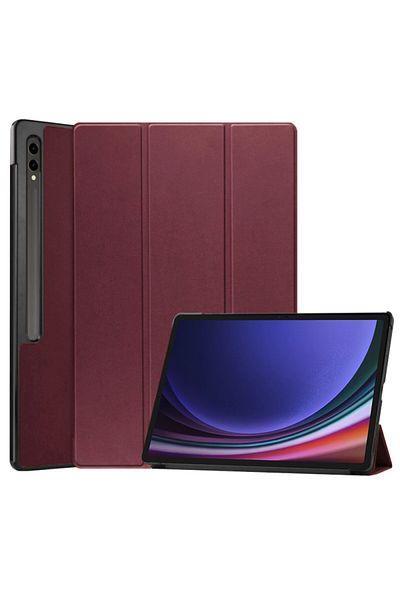 OEM Techsuit FoldPro case for Samsung Galaxy Tab S9 Plus / S9 FE Plus Red