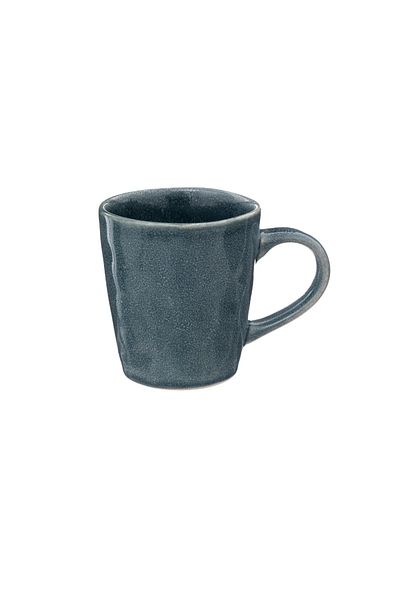 Secret de Gourmet Cană Zoe Emerald, ceramică, albastră, 350 ml