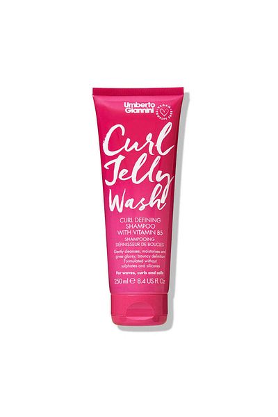 Umberto Giannini Șampon definitor bucle cu vitamina B5, balsam de curățare cu jeleu pentru bucle, 250 ml