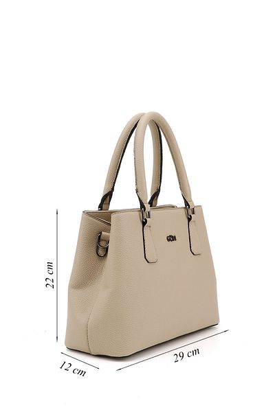 GÖNDERİ(R) Women / Girls Beige Hand And Shoulder Bag