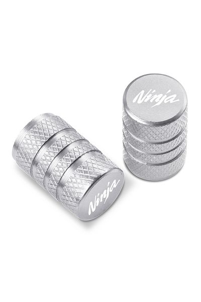 Choice Silver 2Pcs For Kawasaki Ninja 250 300 400 650 1000SX H2 Motorcycle Tire Valve Air Port Stem Cover C