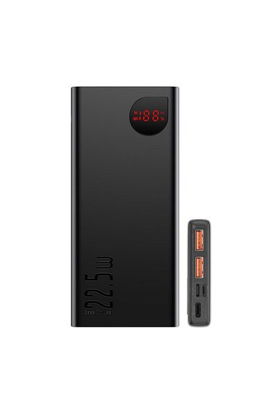 Baseus Baseus Adaman Metal External Battery, 10000mAh, 22.5W, Black