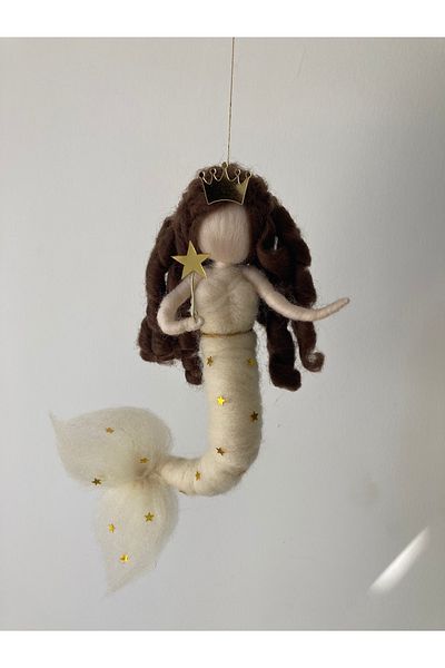 kecedenperi Felt Fairy Mermaid