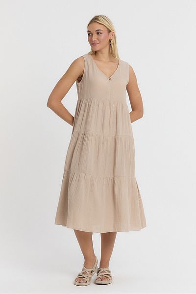 Heaven Ephesus Φόρεμα Muslin Avlonya - Μίντι φόρεμα με λουράκι - 3010