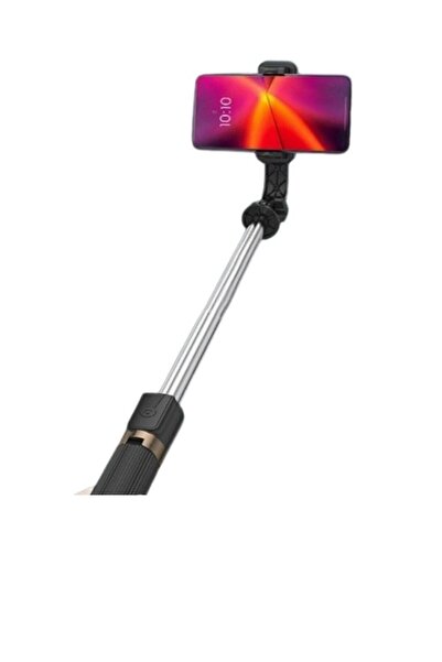 eyl techno uzunluk ayarlı tripodlu uzaktan kumandalı tüm telefonlarla uyumlu bluetooth selfie çubuğu