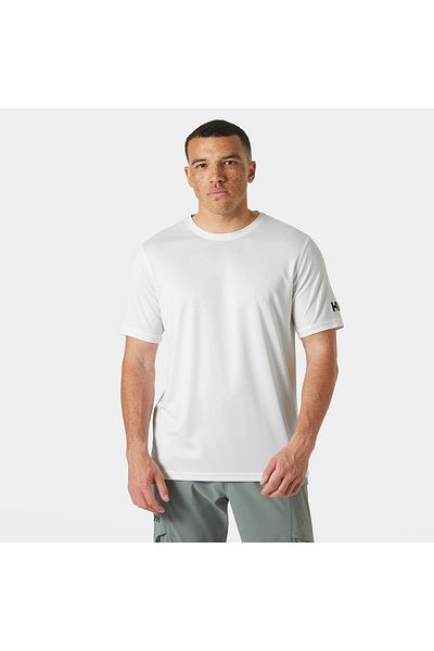Helly Hansen Ανδρικό λευκό μπλουζάκι με στρογγυλή λαιμόκοψη Hh Tech 2.0