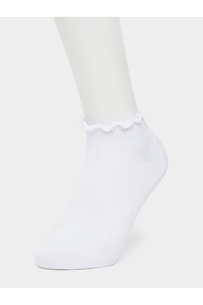 Styli Set of 5 - Lettuce Edge Ankle Length Socks