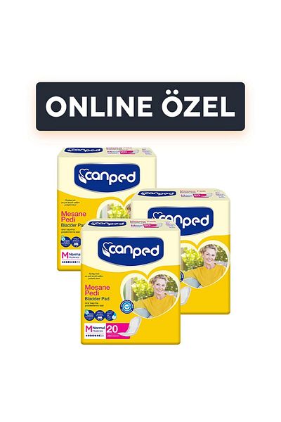 Canped Bladder Pad 20 Li Large (L) 3 Pieces