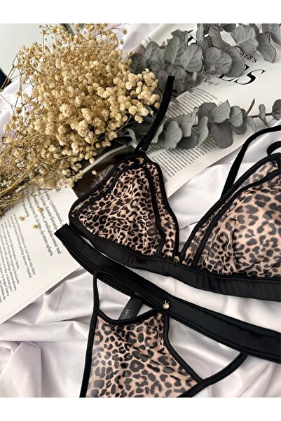 Delar Luxury Комплект бельо Allure Leopard