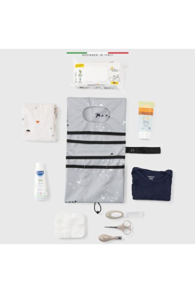 Elele Elelelife Baby Care Organizer Bag Cigno Gray