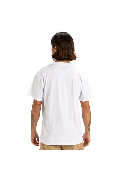 Quiksilver Sun Faded Men's White Round Neck T-Shirt
