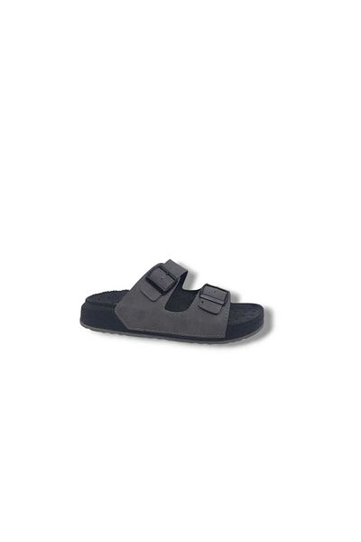Zerhan Alc 511102 Men's Smoked Buckle Foam Sole Slippers