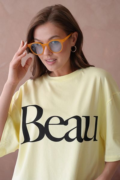 Park Karon Tricou Crop Basic imprimat