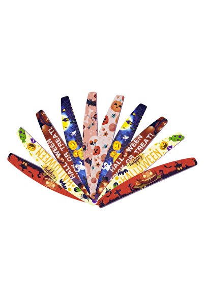 SensoPRO Milano Σετ 10 λίμες νυχιών Half Moon, με κόκκωση 180 / 240 -