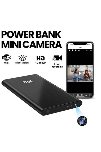 iUni Mini Camera External Battery H8, Wi-fi, 16gb, Full Hd, Night Vision, 5000mah