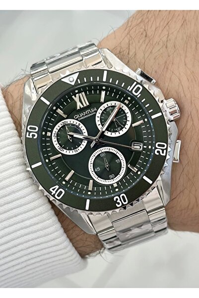 Quantum Waterproof Men's Wristwatch with Steel Cord Function