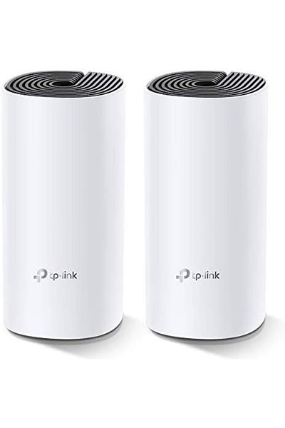 TP-LINK DECO M4 AC1200 Mesh Wi-Fi (2-pack) Dual Band Wi-Fi Mesh System, White