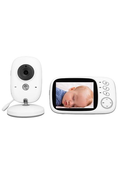 iHunt Baby Monitor Techsuit VB603 Wireless Microphone Dual Noise Reduction Multilingual White