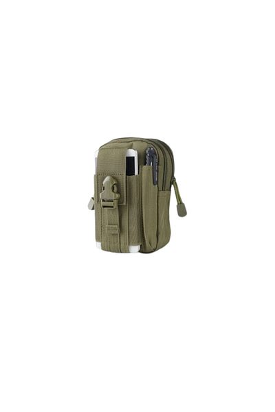 OEM Military hip belt bag, 12x18x6cm, green