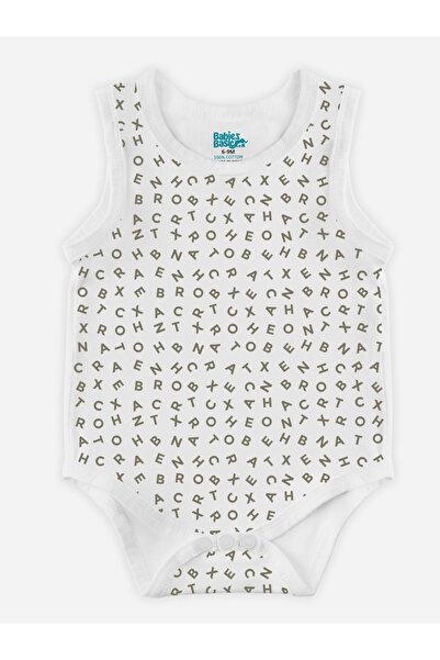 Babies Basic By Styli Pack of 3 - Printed Combed Cotton Sleeveless Bodysuit