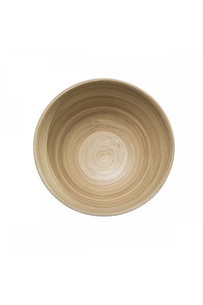 Secret de Gourmet Thai Bamboo Bowl, 25 X 8.5 Cm