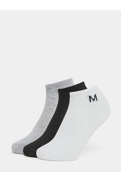 Styli Pack of 3 - M Print Ankle Length Socks