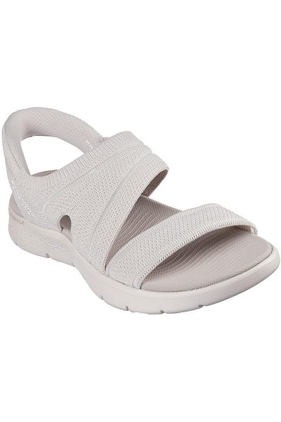 SKECHERS Sandály Skechers Go Walk Flex Sandal-, Bílé, Dámské