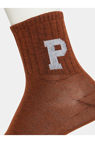 Styli Pack of 5 - Embroidered Detail Crew Socks