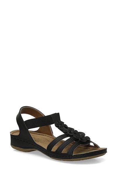 Polaris 157362 .Z Black Women's Sandals