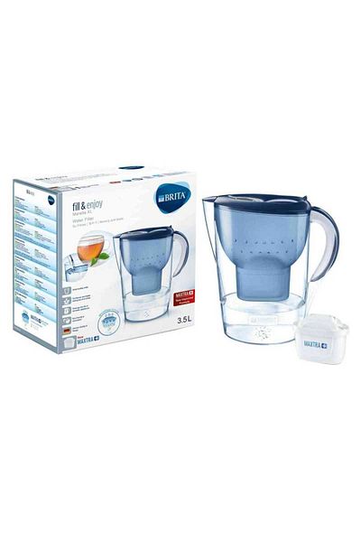 BRITA Cana filtrare apa Brita Marella XL 3.5L Albastra + filtru Brita